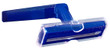 Twin Blade Razor Navy Handle, Poly Bagged, Case of 144 