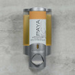 AVIVA I Locking PAYA Shower Dispenser Satin Silver Translucent, 1-Chamber