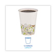 Boardwalk Printed Paper Hot Cups 12 oz., 1000/Case