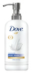 Dove Nourishing Milk Body Wash 240ml Pre-filled Bottle with Pump, Case of 24