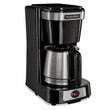 Hamilton Beach Commercial HDC500DS 4-Cup Coffeemaker Black w/Stainless Steel Carafe