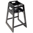 Youngstar Deluxe Wood High Chair Assembled Black