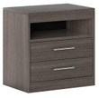 Abbot 2 Drawer Nightstand 24"W x 16"D x 24"H