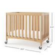 Foundations Travel Sleeper® Compact Folding Mini Crib