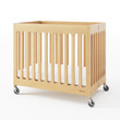 Foundations Compact Boutique™ Folding Crib, Natural