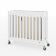 Foundations Compact Boutique™ Folding Crib, White