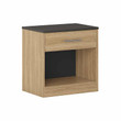 Abbot 1 Drawer Nightstand 24"W x 16"D x 28"H