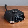 Brandstand CubieTime Hotel Charging Alarm Clock, Black – Case of 6