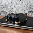 Brandstand CubieTime Hotel Charging Alarm Clock, Black – Case of 6