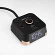Brandstand CubieTime Hotel Charging Alarm Clock, Black – Case of 6