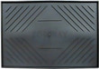 WirthCo Industrial Series Polypropylene Boot Tray and Floor Protection Mat 23" x 15" x 1/2", Case of 36