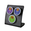 Hapco Elmar 3-Hole Euro Curve K-Cup® Pod Holder, Black, Case of 12