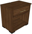 Barron 1 Drawer Nightstand with Cord Notch 24"W x 16"D x 24"H