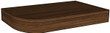Barron Left Night Table 23"W x 14"D x 3"H