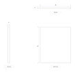 Barron 36 Inch Wide Wall Guard - 48 Inch Height