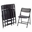 NPS AirFlex 1400 Series Premium Plastic Folding Chair – 4 Pack