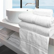Oxford Imperiale Pool Towel 35x70, 20 lb., 100% Cotton, Dobby Border & Dobby Edge, White, 1 dozen