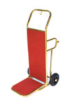 Deluxe Bellman Hand Truck, Titanium Gold, Red Carpet