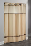 Hookless Escape Shower Curtain 71x77 White, Case of 12