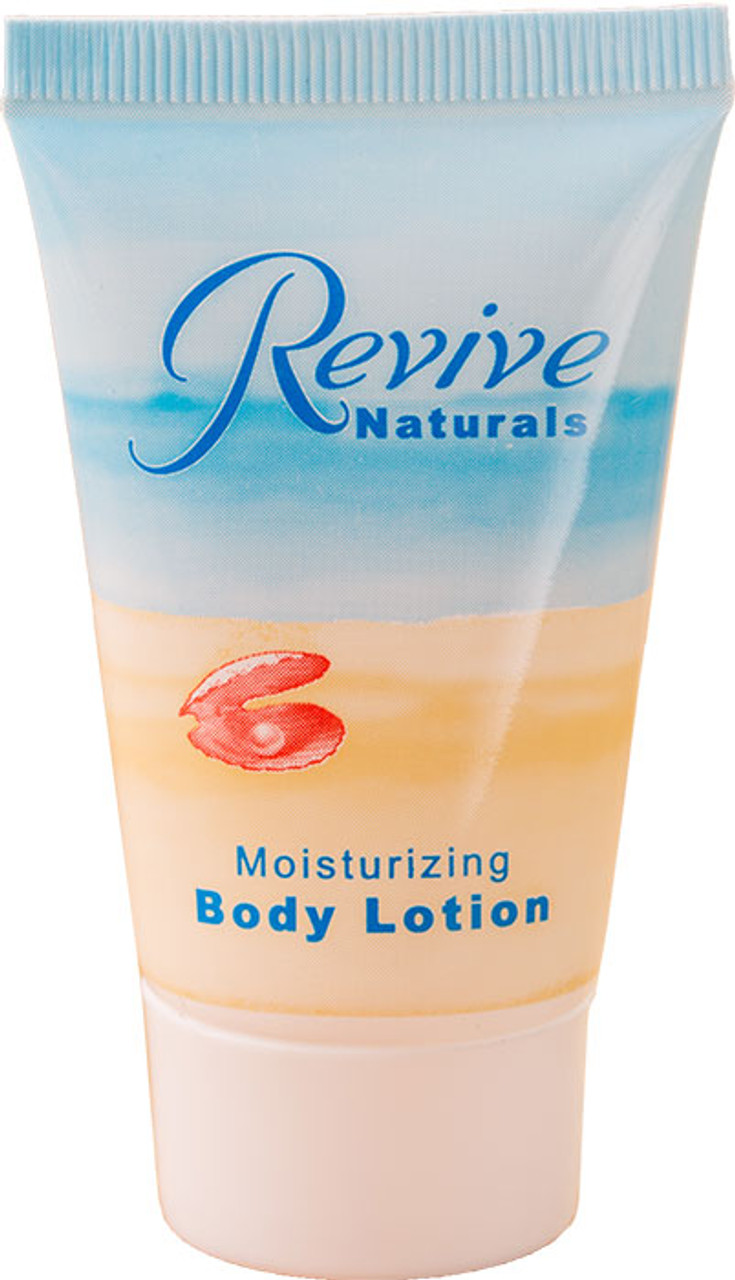 Revive Naturals Body Lotion 1 oz. Tube, Case of 300, Hotel Body