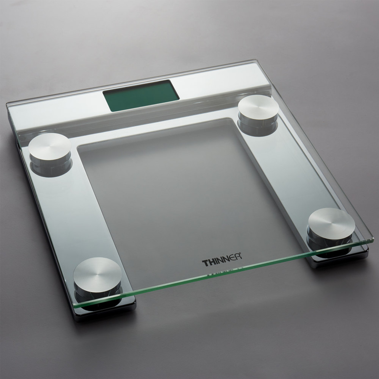 Thinner® Digital Glass Scale, 1.5 Inch Display 400 lb. Capacity