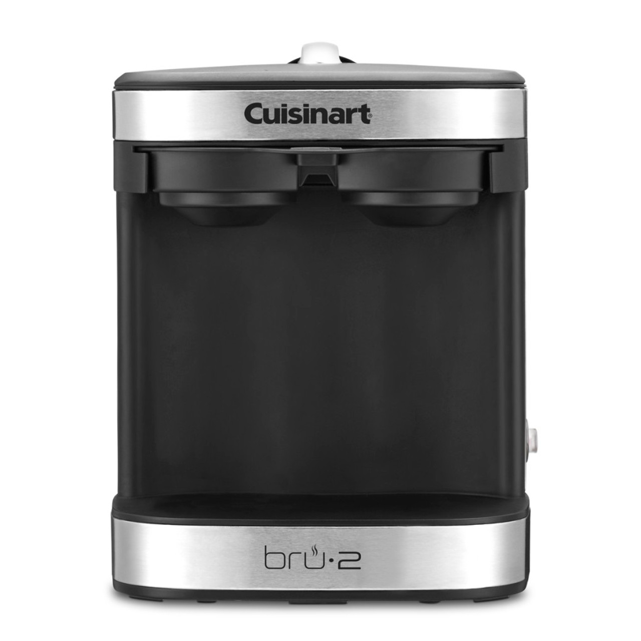 Cuisinart® BRU 2-Cup Coffeemaker, Black/Stainless Steel