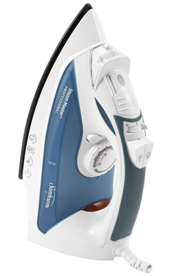 Sunbeam 4273-200 GreenSense SteamMaster Full Size Professional Hotel Iron with ClearView, White