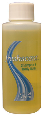 Freshscent Shampoo and Body Bath,  2 oz., Case of 96