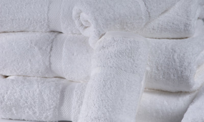 Cotton Craft Denali Luxury Dobby Border Bath Towels 27x56 100% Ring Spun  Cotton White 17Lbs/Dz 3 Dz Per Case Price Per Dz