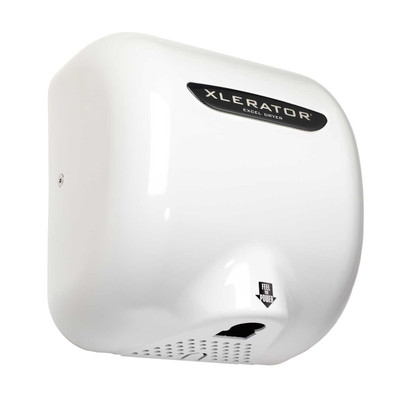 Excel Dryer XLERATOR Automatic High Speed Hand Dryer XL-BW, White ThermoPlastic Cover