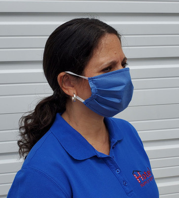 Disposable Protective Face Mask 3-Ply with Ear Loops, Pack of 25