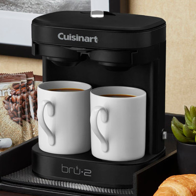 Cuisinart® BRU 2-Cup Coffeemaker, Black