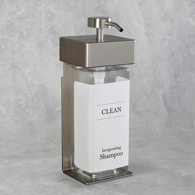 SOLera Standard White Shower Dispenser, 1-Chamber