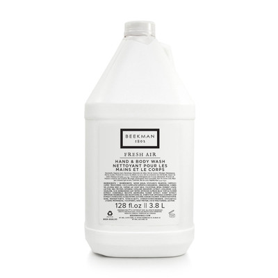 Beekman 1802 Fresh Air Hand and Body Wash, 1 Gallon