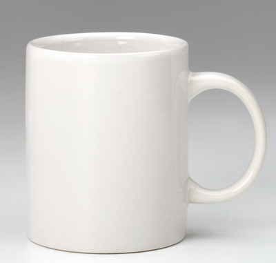 White Coffee Mug, 11 oz, Case of 36