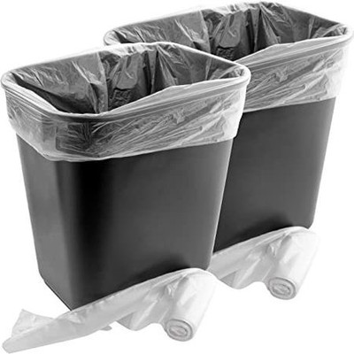 Ox Plastics 7-10 Gallon Trash Can Liner, High Density 24x24, 1000 Bags/Rolls per Case, Easy to Use and Store, for Bathroom, Kitchen, or Office