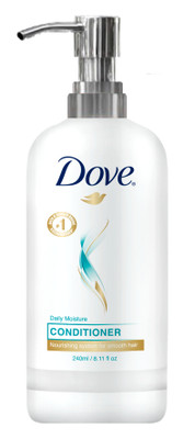 Dove Moisture Conditioner 240ml Pre-filled Bottle with Pump, Case of 24