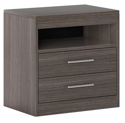 Abbot 2 Drawer Nightstand 24"W x 16"D x 24"H