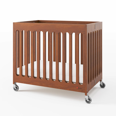 Foundations Compact Boutique™ Folding Crib, Cherry