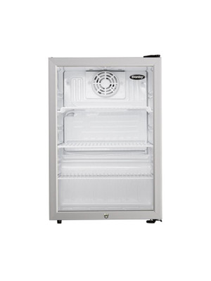 Danby 2.6 cu. ft. Compact Glass Door Refrigerator Platinum