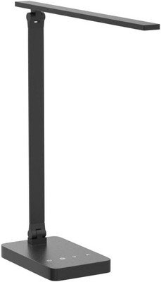 Lepro LED Desk Lamp with USB Charging Port Dimmable Black
