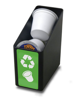 Hapco Elmar Spent Bin for K-Cup® Pods, Case of 12