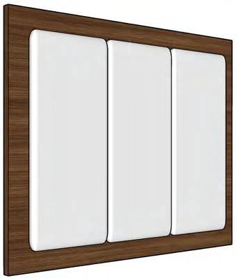 Barron Queen Headboard Pad Set of 3 - COM 2.1 Yards