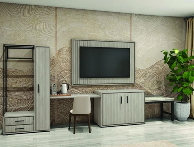 Barron 32 Inch Wide Wall Cubby Panel - 52 Inch Height
