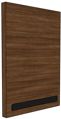 Barron 38 Inch Wide Wall Cubby Panel - 52 Inch Height