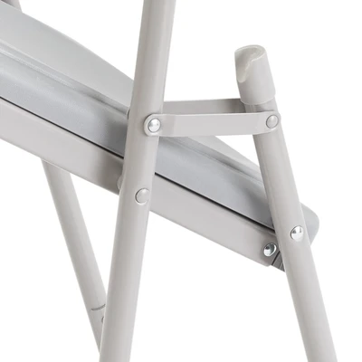 NPS 800 Series Premium Lightweight Plastic Folding Chair – 4 Pack