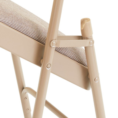 NPS 2200 Series Premium Fabric Upholstered Folding Chair – 4 Pack