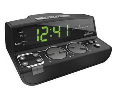 Sunbeam CR1001-005 Clock Radio with Daily Alarm Reset