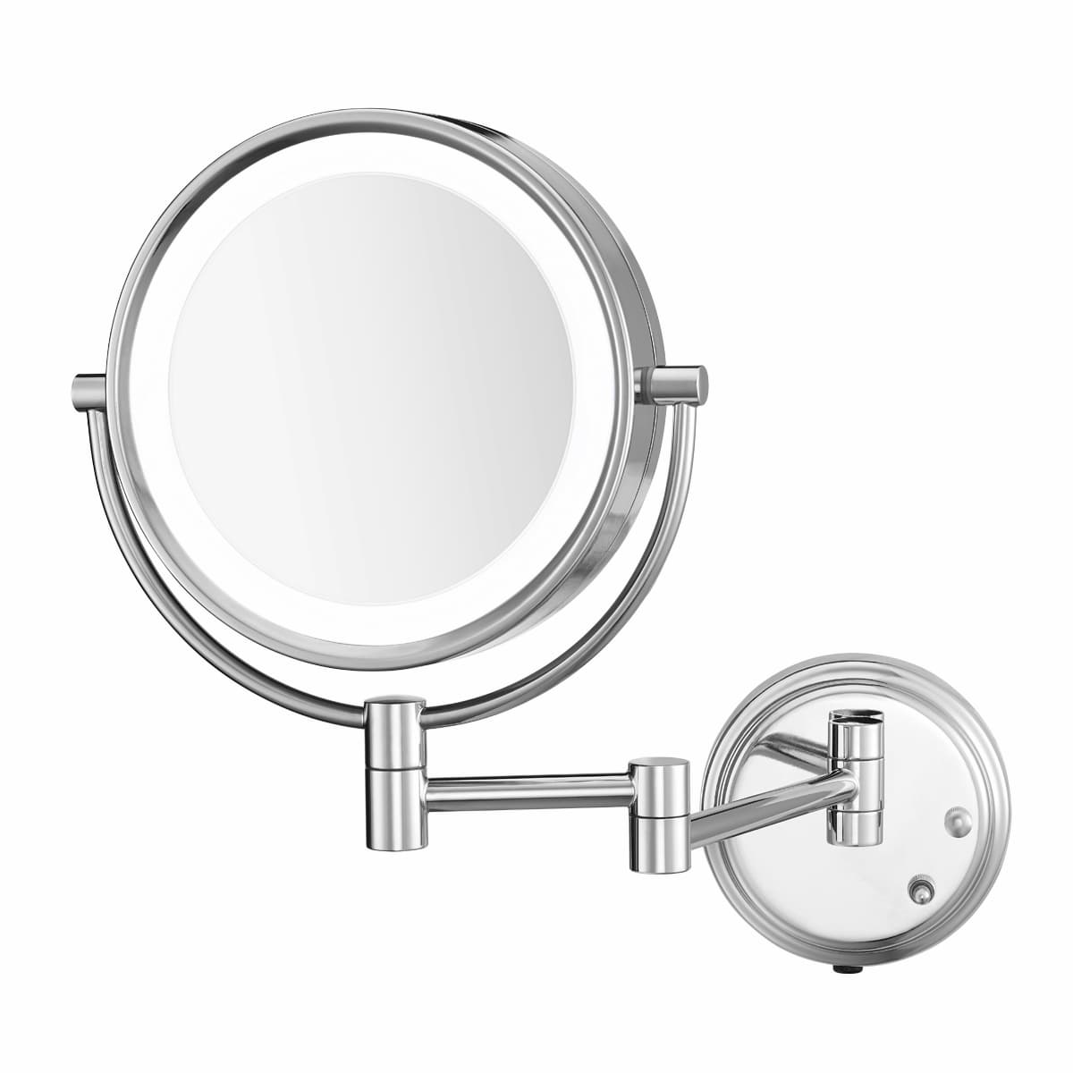 Conair BE6BLEDCWH TwoSided Wall Mounted LED Lighted Wall Mirror