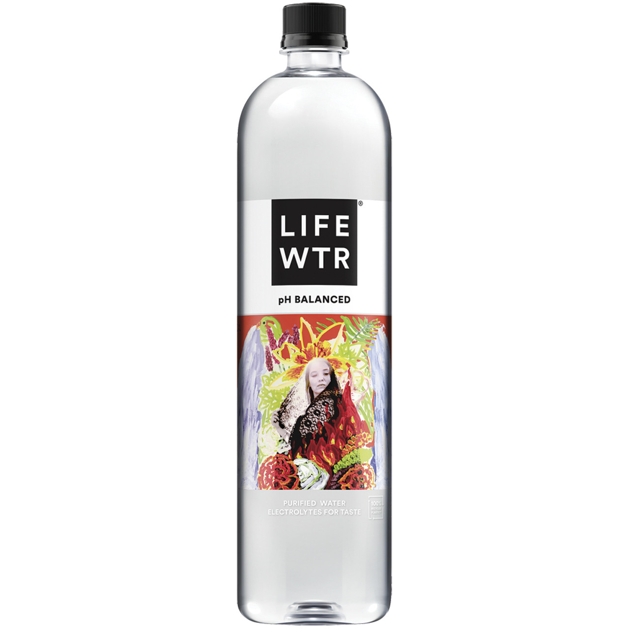LIFE WTR Purified Water with Electrolytes - 1L Bottle | Cloverkey